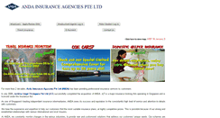 Desktop Screenshot of anda.com.sg